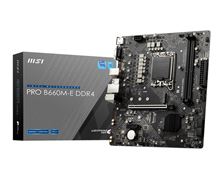 Mainboard MSI PRO B660M-E DDR4 (Intel B660, Socket 1700, 2 khe RAM DDR4)